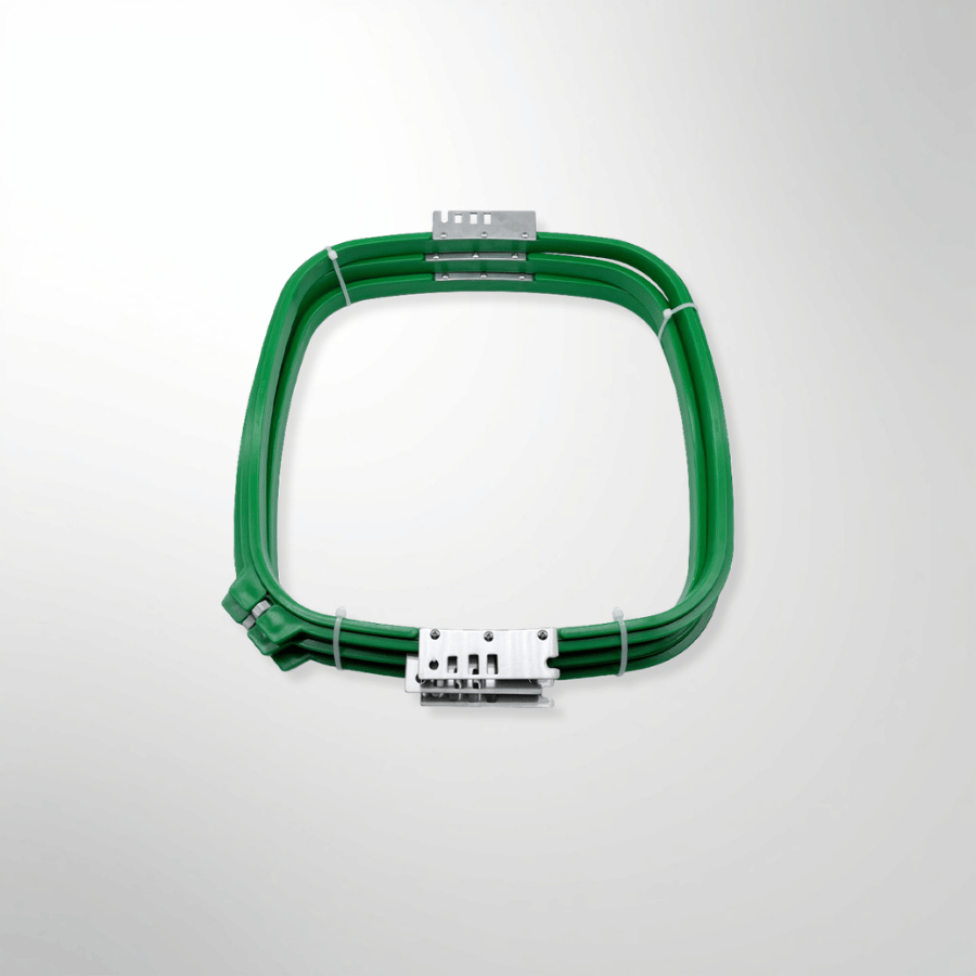 Embroidery Green square 335 mm Frame Hoop