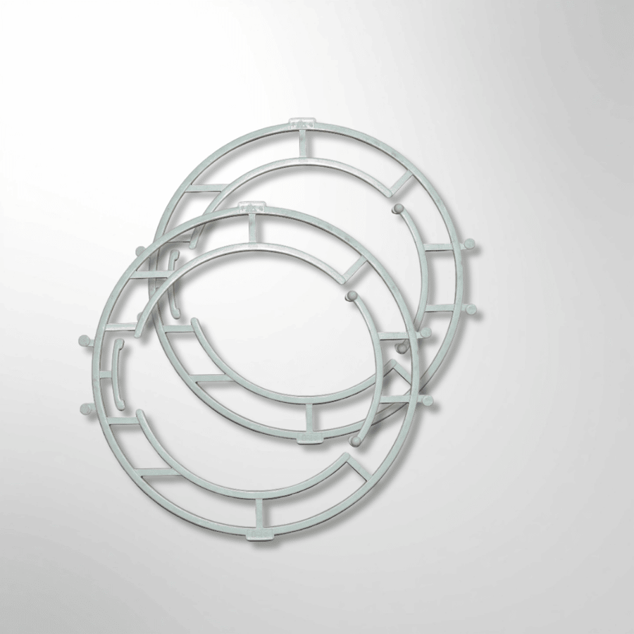 Embroidery Gray 230 mm Frame Hoop