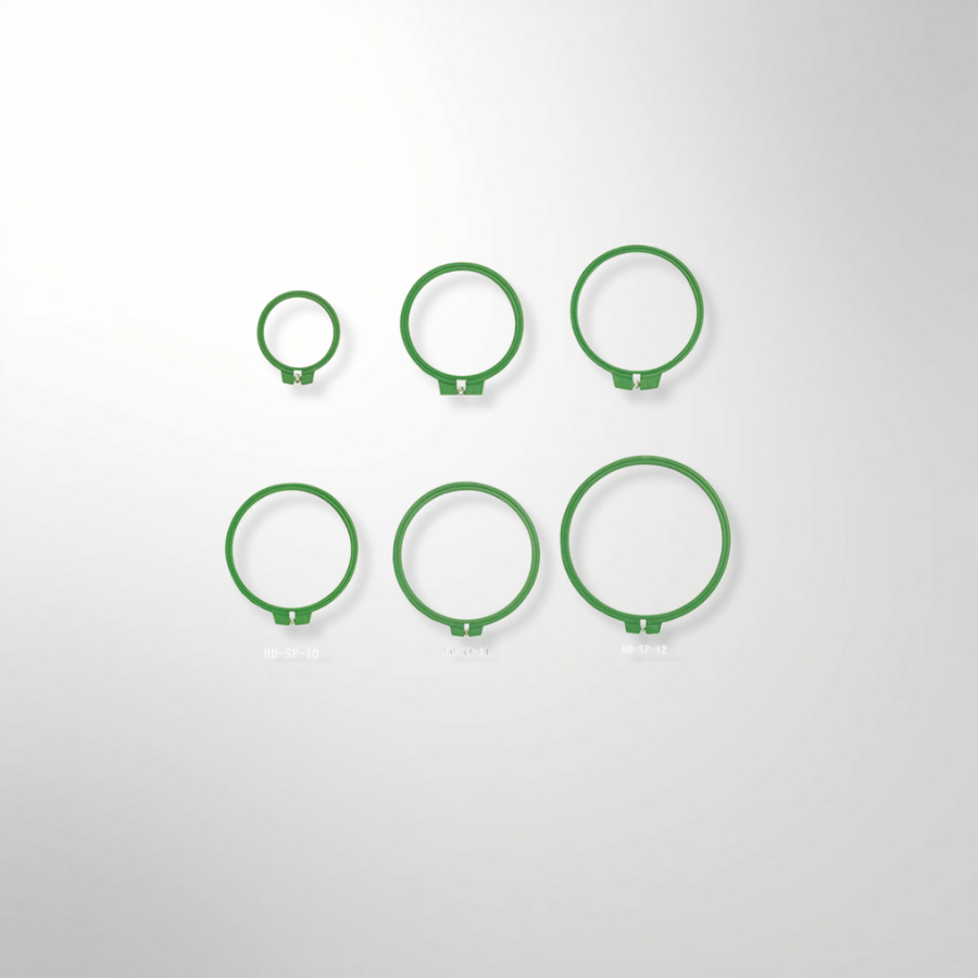 Embroidery Plastic Green 210 mm Circular Frame Hoop