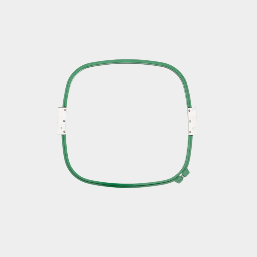 Embroidery Plastic Green 395*395 mm Frame Hoop