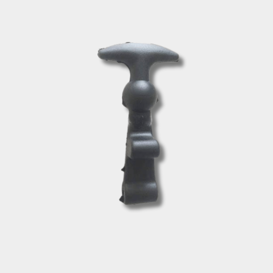 Plastic Black Handle Knob
