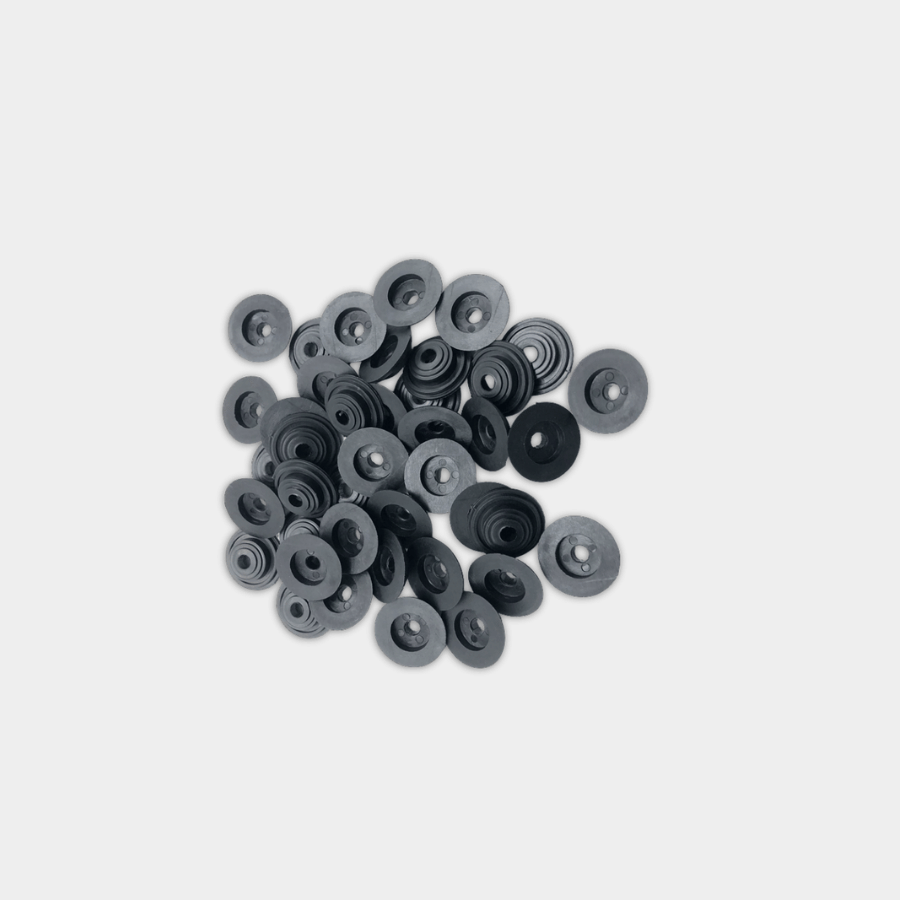 Circular Loom Black Plastic Wheel Cover for Circular Loom Textile Machine Spare Parts